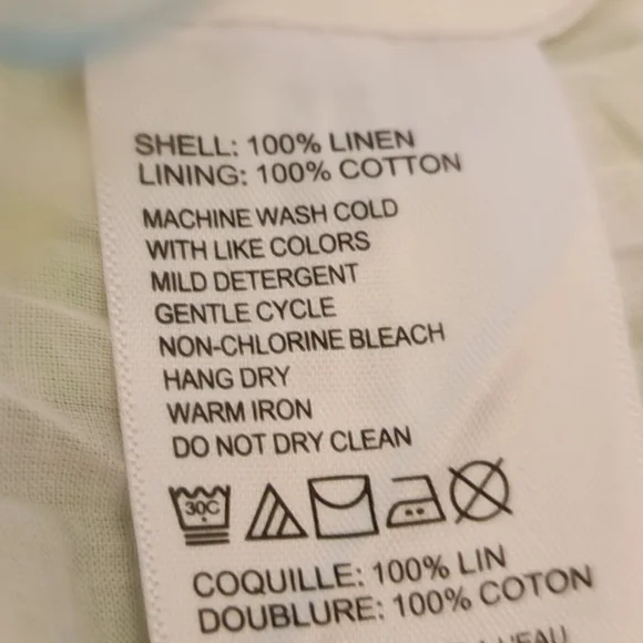 Tommy Bahama tulum light pastel striped linen shift dress sz xs - Picture 10 of 11